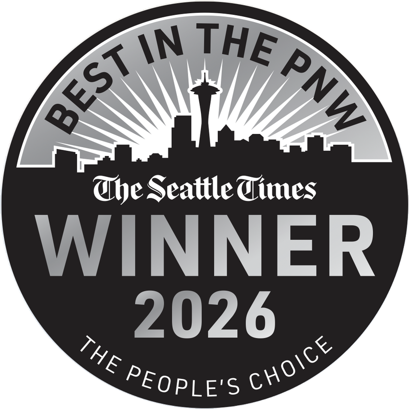Best in the PNW 2026 Winner – The Seattle Times Fleurs Touch – Voted Best Florist, Best in the PNW 2026, The Seattle Times People's Choice